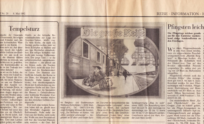 Die Zeit 08.05.1992
